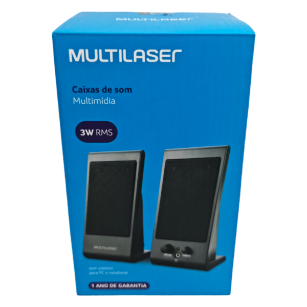 Caixa de Som Multimídia USB 2.0 SP009