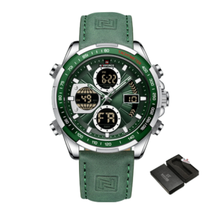 Relógio Militar NF 9197 Verde - NAVIFORCE