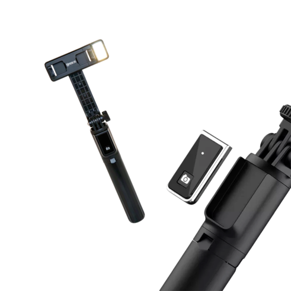 Bastão Selfie com Iluminação HS701 - HREBOS