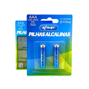 Pilhas Alcalinas Palito AAA KP2900 - KNUP