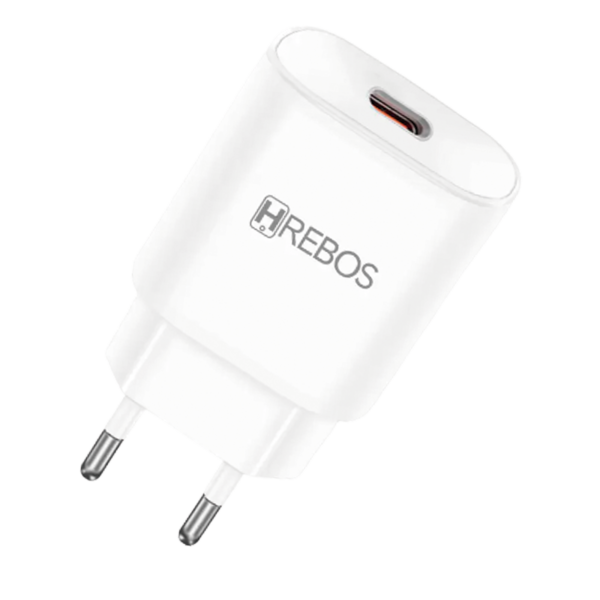 Carregador USB-C TURBO 20W HS305 - HREBOS