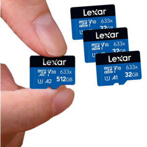 Cartão de Memória Profissional 32 GB A1 – LEXAR