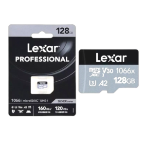 Cartão de Memória Profissional 128 GB A2 – LEXAR