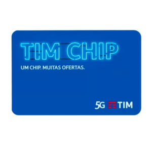 Chip 5G Pré-Pago Triplo Corte - TIM